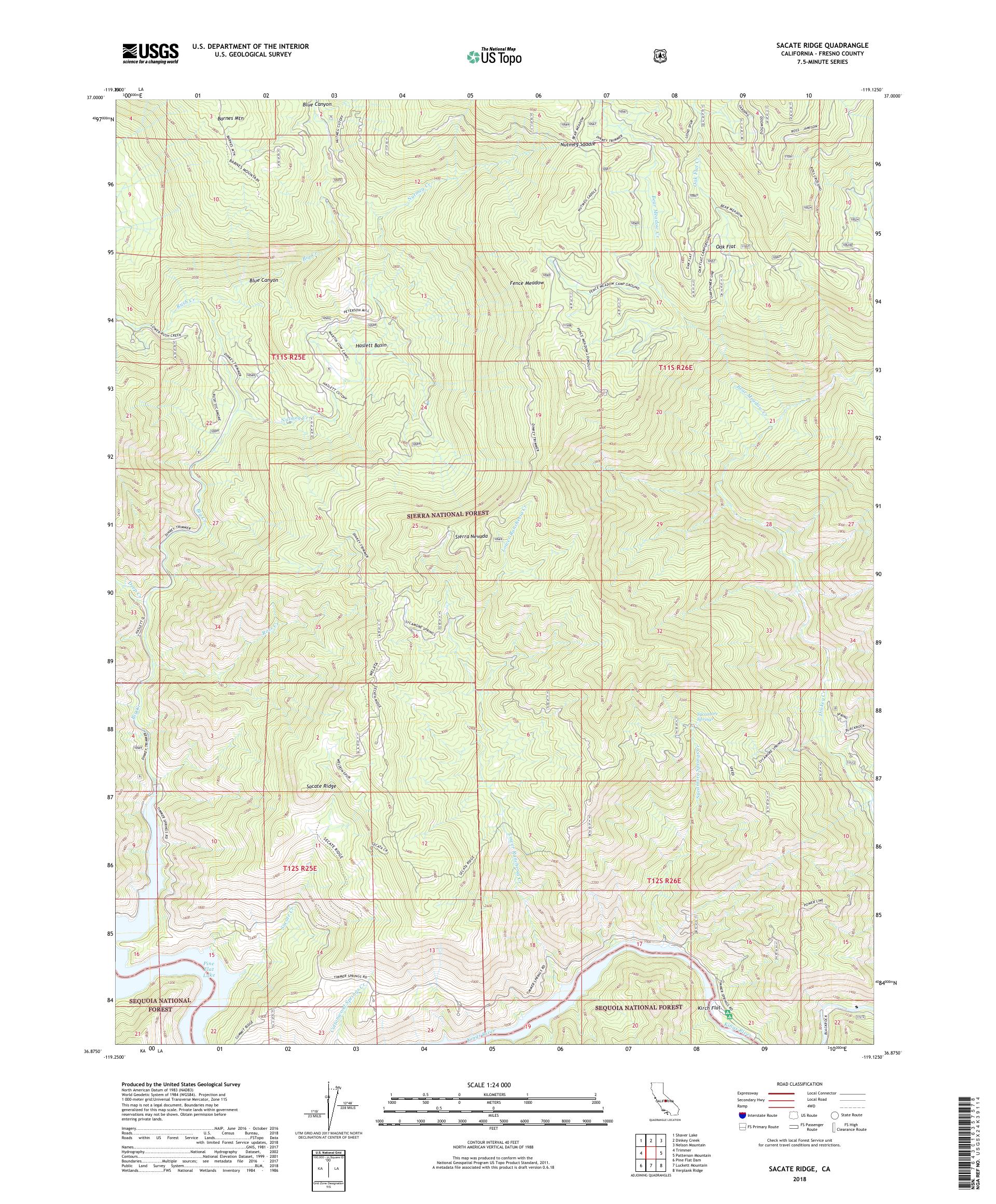 Sacate Ridge Sacate Ridge California US Topo Map – MyTopo Map Store