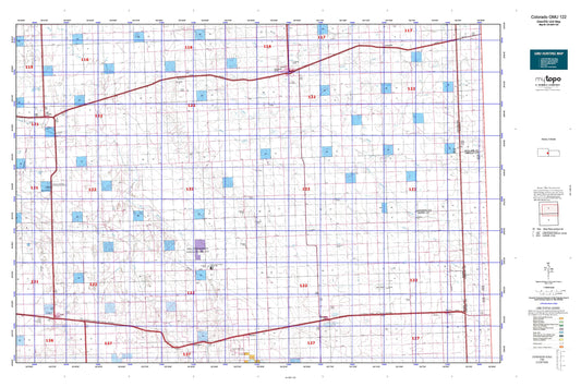 Colorado GMU 122 Map Image