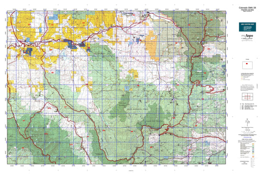 Colorado GMU 28 Map Image