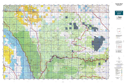 Colorado GMU 8 Map Image