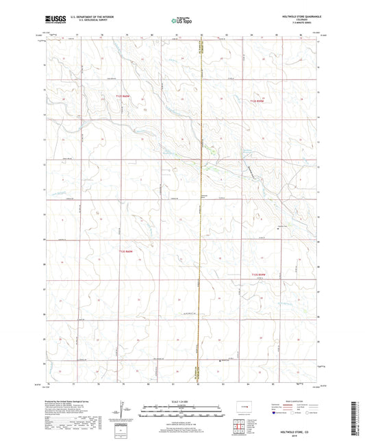 Holtwold Store Colorado US Topo Map Image