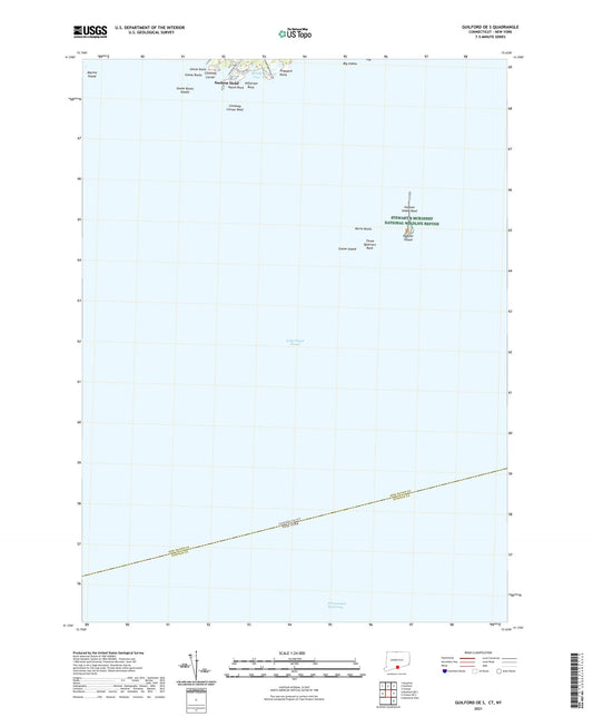 Guilford OE S Connecticut US Topo Map Image