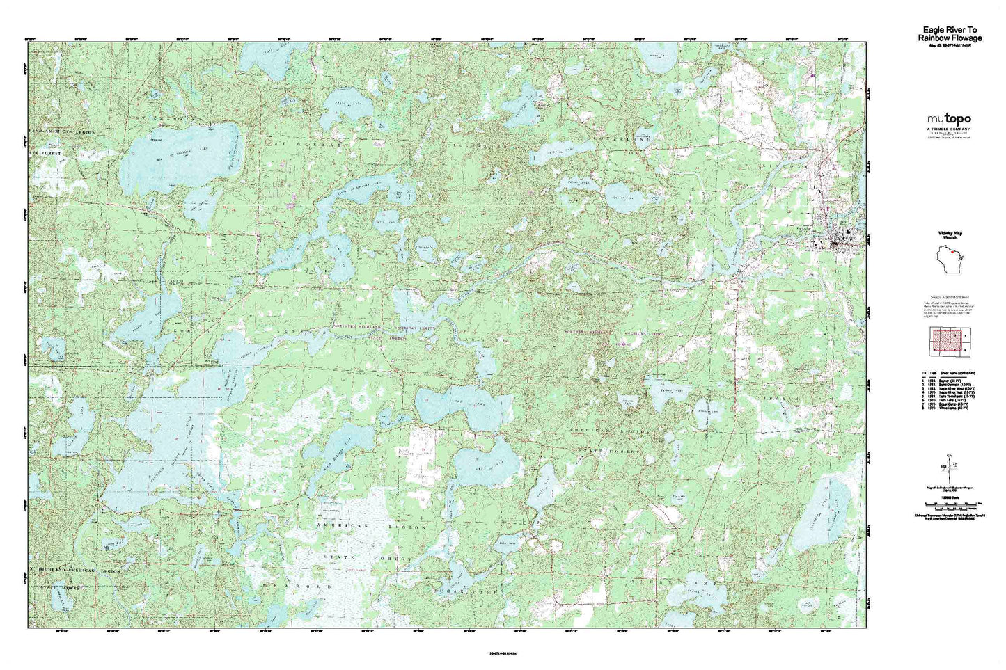 Eagle River to Rainbow Flowage