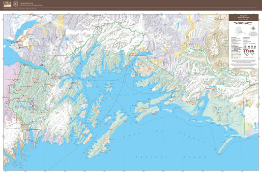 Chugach National Forest Map