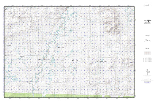 Coleen River 1 MyTopo Explorer Series Map Image