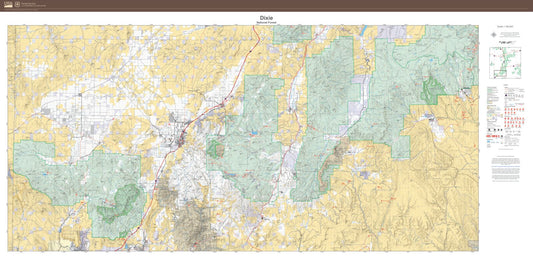 Dixie National Forest Map