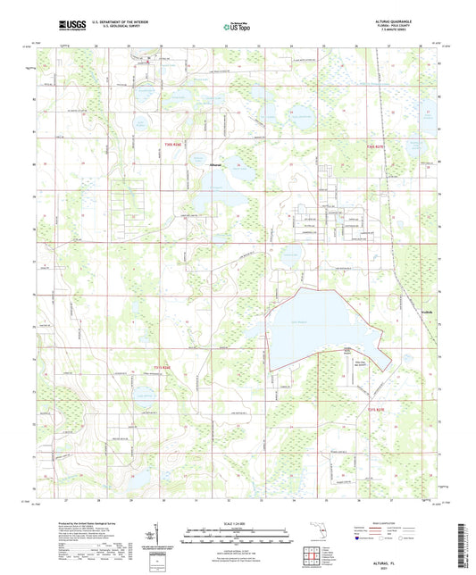 Alturas Florida US Topo Map Image