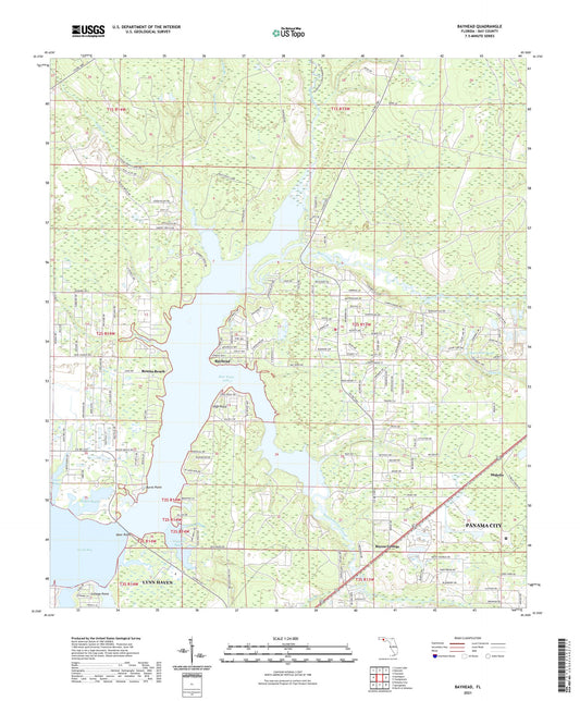Bayhead Florida US Topo Map Image