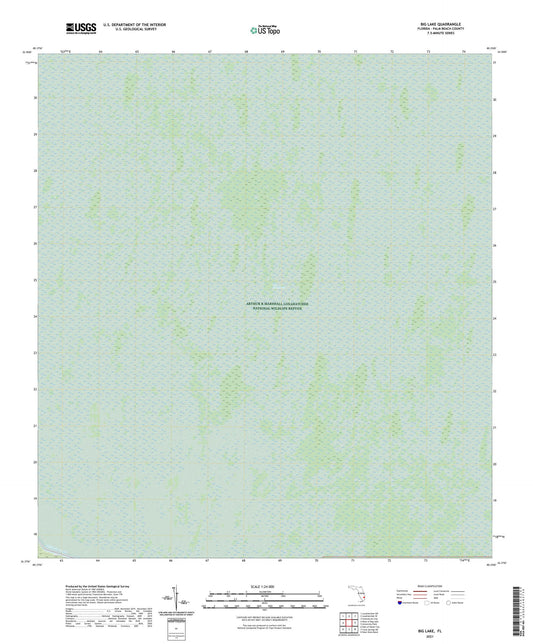 Big Lake Florida US Topo Map Image