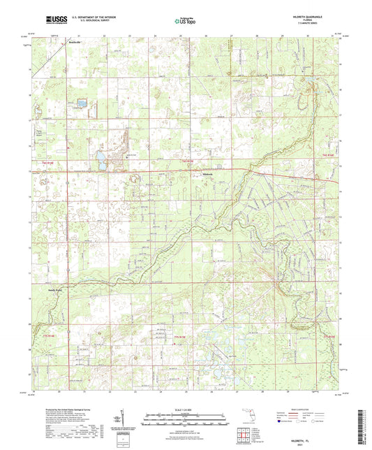 Hildreth Florida US Topo Map Image