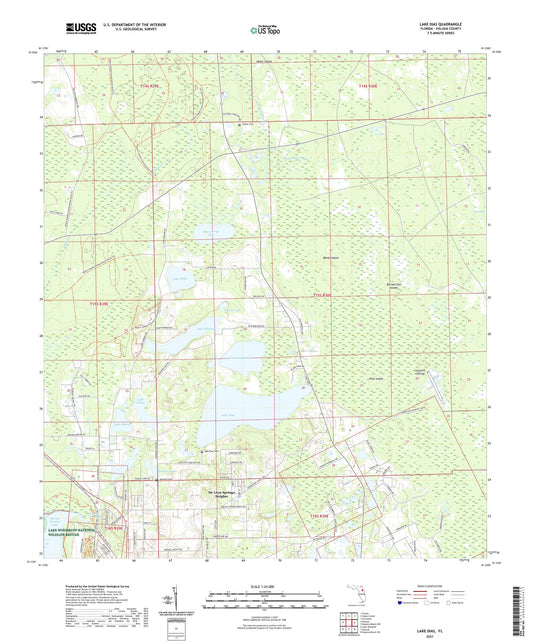Lake Dias Florida US Topo Map Image
