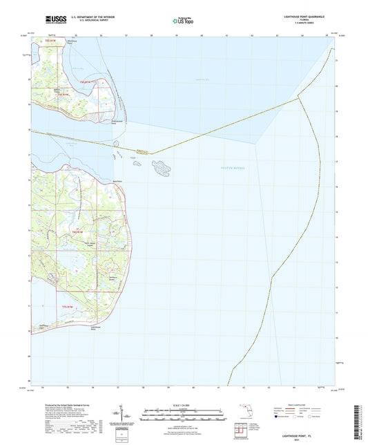 Lighthouse Point Florida US Topo Map Image
