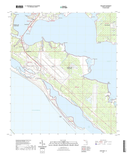 Long Point Florida US Topo Map Image