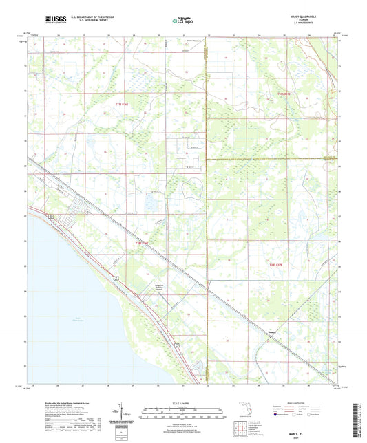 Marcy Florida US Topo Map Image