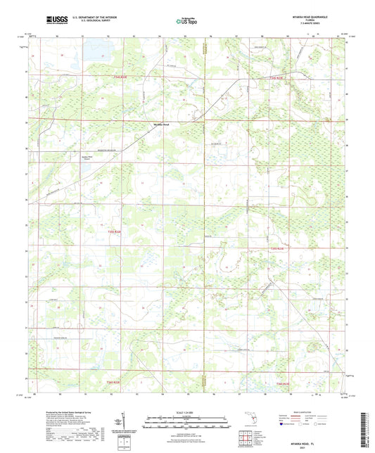 Myakka Head Florida US Topo Map Image