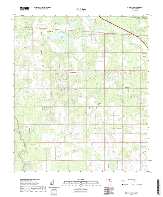 Octahatchee Florida US Topo Map Image