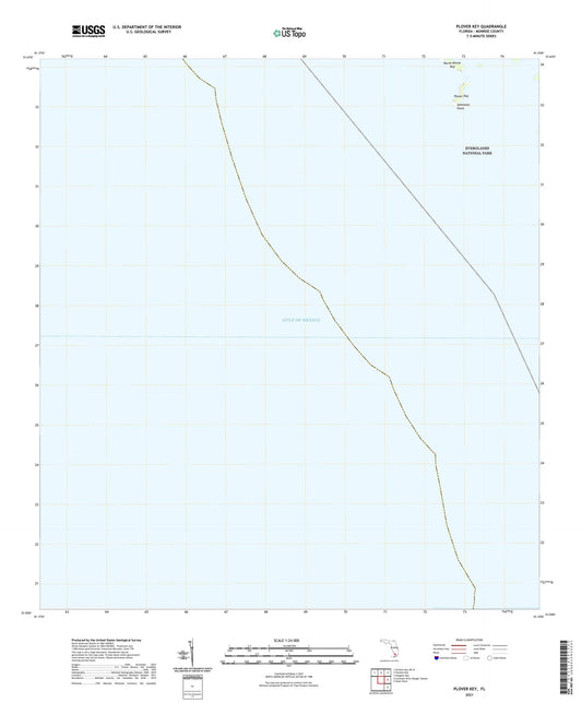 Plover Key Florida US Topo Map Image