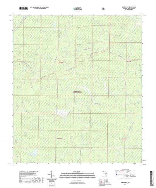 Queens Bay Florida US Topo Map Image