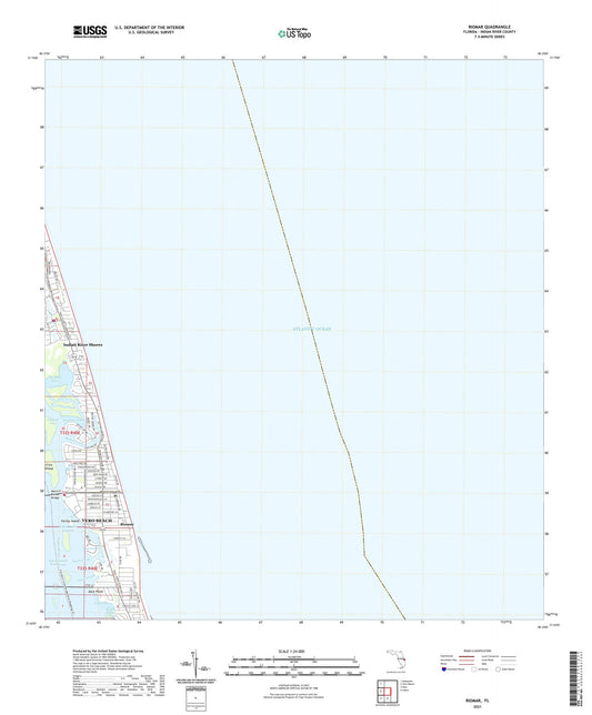 Riomar Florida US Topo Map Image