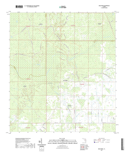 Rock Ridge Florida US Topo Map Image