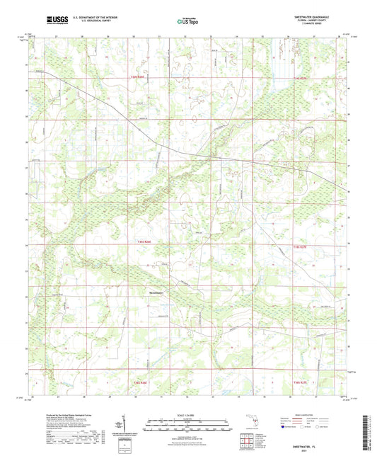 Sweetwater Florida US Topo Map Image