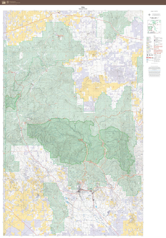 Gila National Forest Map
