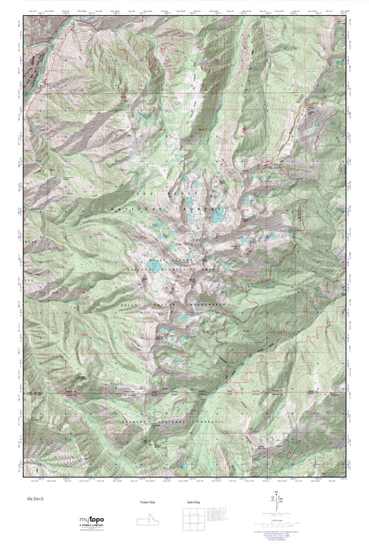 He Devil MyTopo Explorer Series Map Image