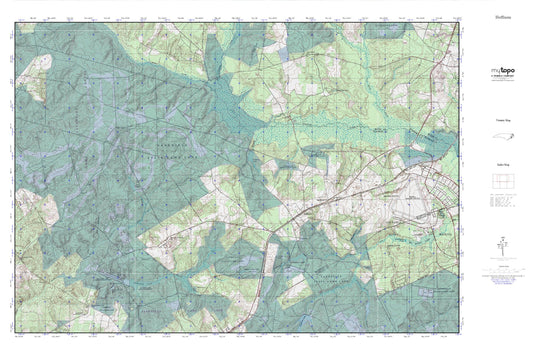 Hoffman MyTopo Explorer Series Map Image
