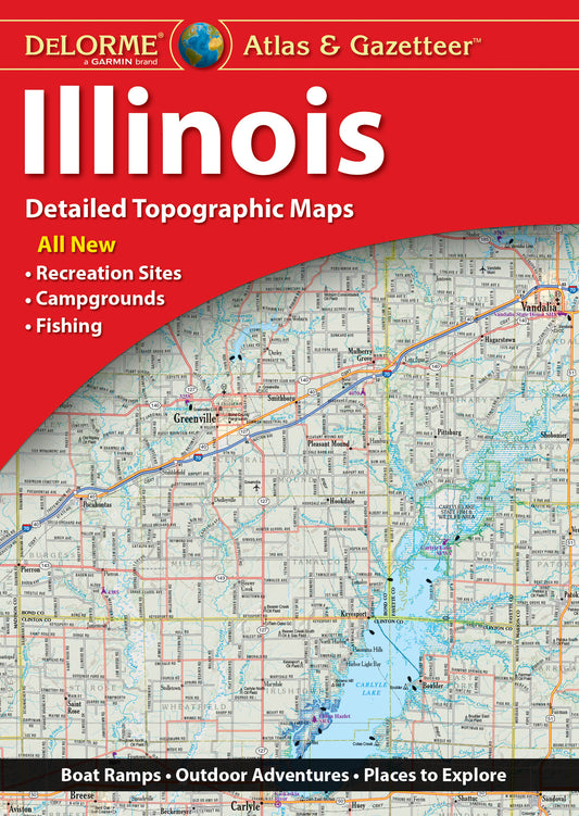 DeLorme Atlas and Gazetteer Illinois