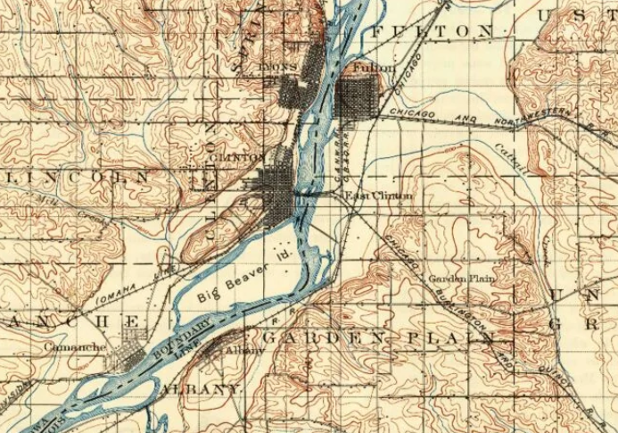 State of Illinois Maps MyTopo - Illinois Historic 