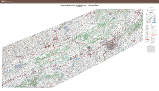 Jefferson National Forest East Map