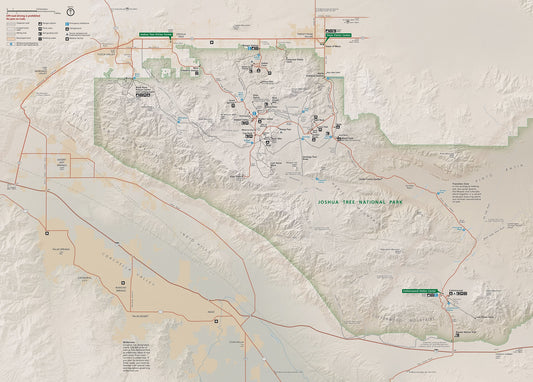Joshua Tree National Park Map Image