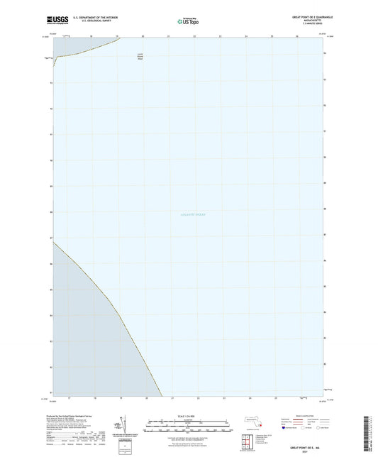 Great Point OE E Massachusetts US Topo Map Image