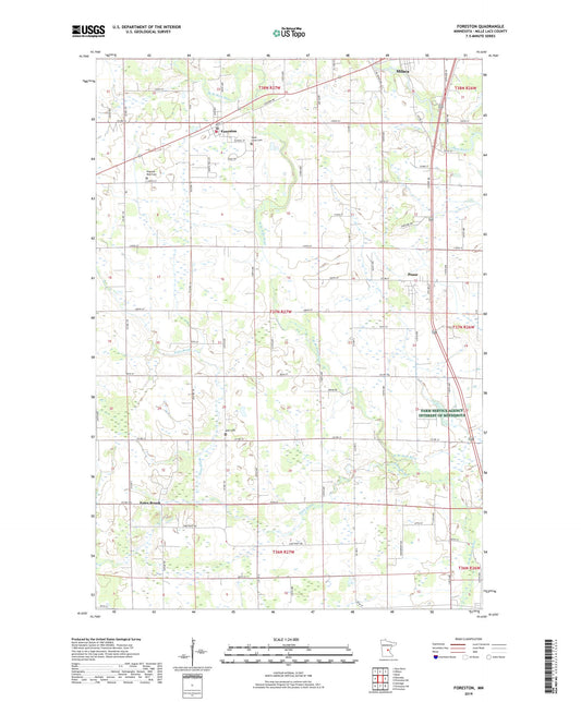 Foreston Minnesota US Topo Map Image