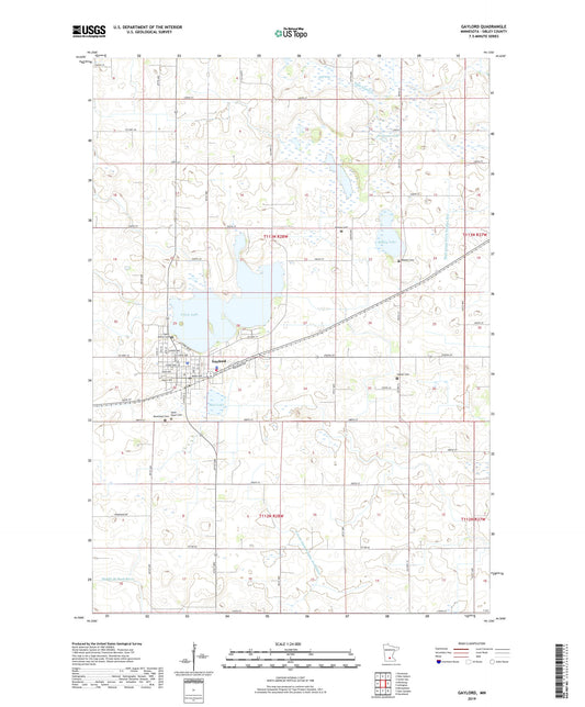 Gaylord Minnesota US Topo Map Image