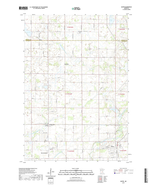 Mayer Minnesota US Topo Map Image