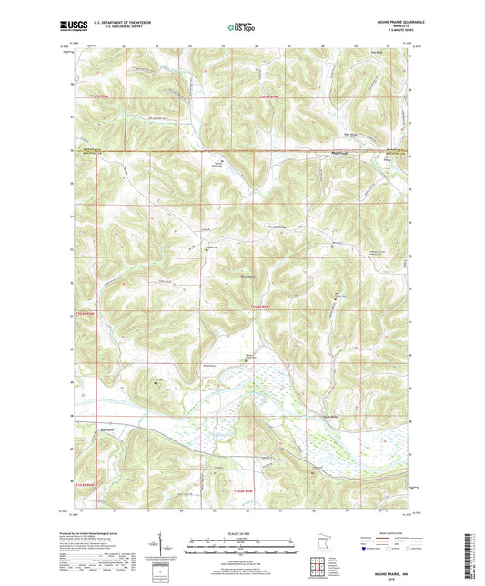 Mound Prairie Minnesota US Topo Map Image