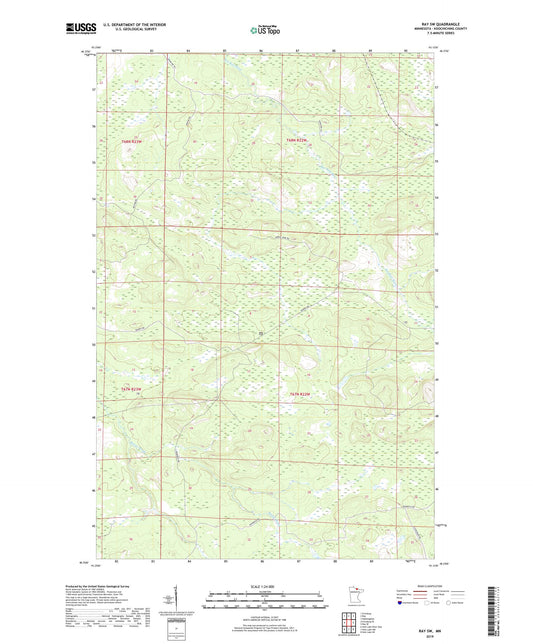 Ray SW Minnesota US Topo Map Image