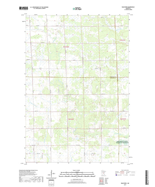 Rum River Minnesota US Topo Map Image