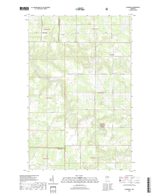 Silverdale Minnesota US Topo Map Image