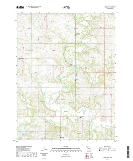 Camden Point Missouri US Topo Map Image