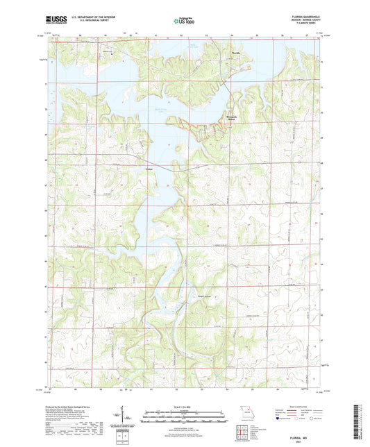 Florida Missouri US Topo Map Image
