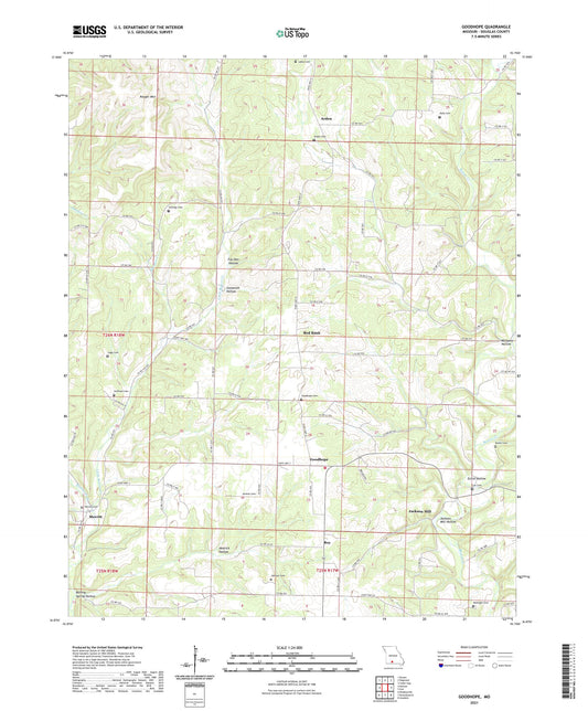 Goodhope Missouri US Topo Map Image