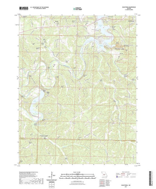 Hahatonka Missouri US Topo Map Image