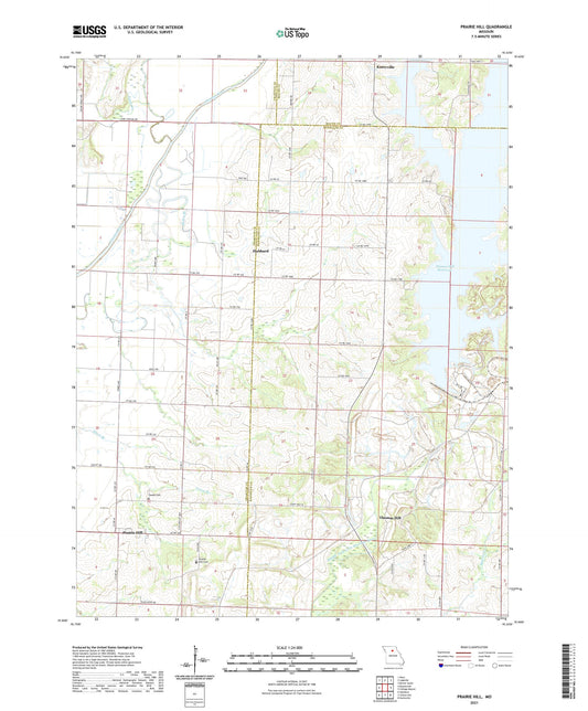 Prairie Hill Missouri US Topo Map Image