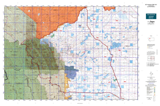 Montana Antelope GMU 441 Map Image