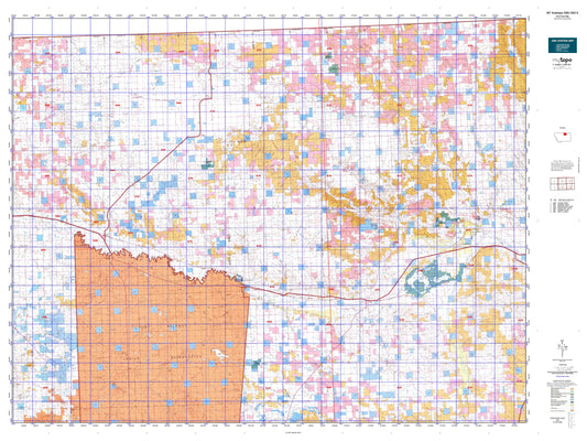 Montana Antelope GMU 600 E Map Image
