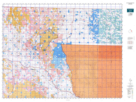 Montana Antelope GMU 670 W Map Image