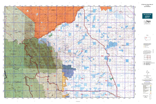 Montana Big Horn Sheep GMU 441 Map Image