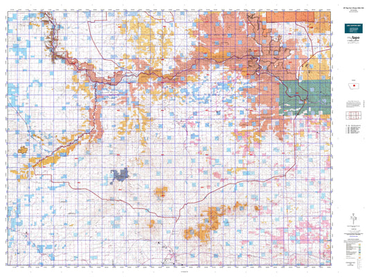 Montana Big Horn Sheep GMU 482 Map Image